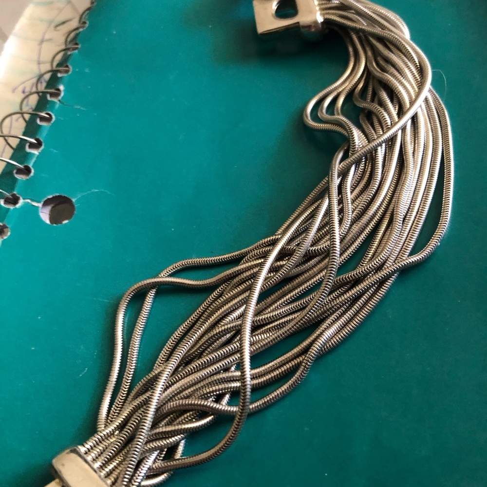Silver Multi-Strand Bracelet